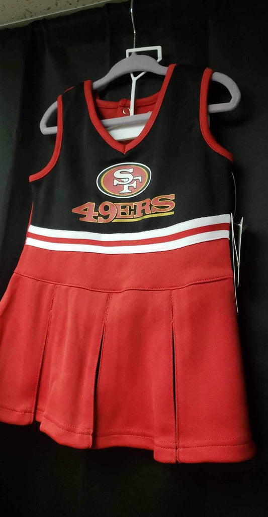 49ers CHEERLEADING OUTFIT